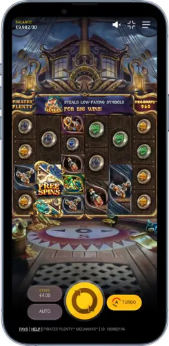 Pirates Plenty Megaways Kaskaden und Gewinnkombinationen